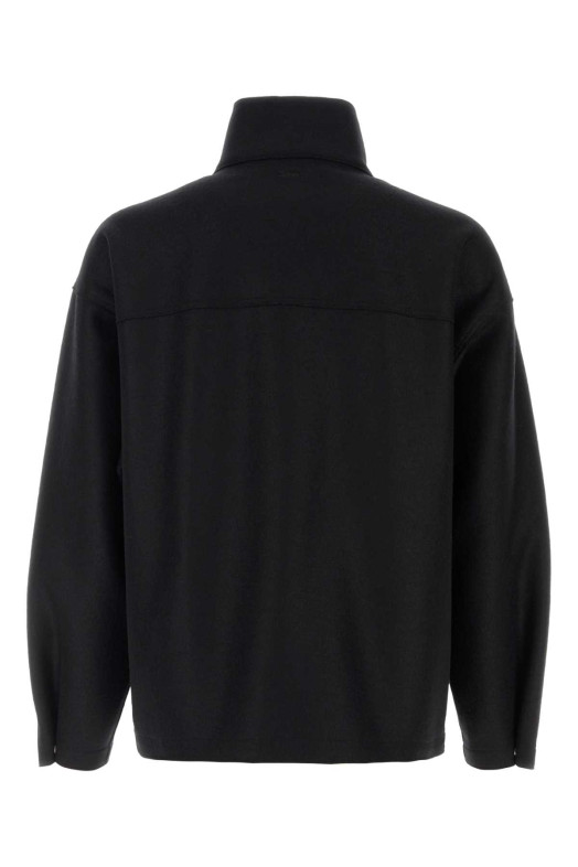 Black wool cardigan HERNO LAMINAR (GI00234UL33537)