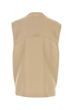Beige wool vest HERNO LAMINAR (GI00237UL33537)