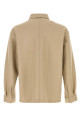 Beige wool overshirt HERNO LAMINAR (OS00001UL33537)