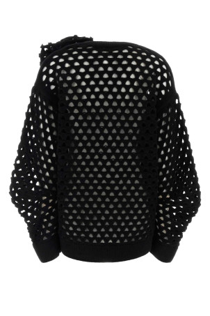 Black wool cardigan BLUMARINE (RF6160MAB352M712A)