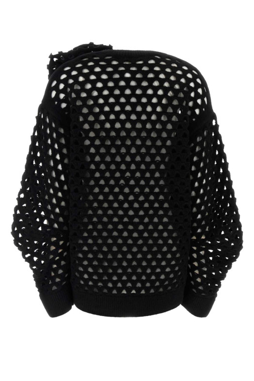 Black wool cardigan BLUMARINE (RF6160MAB352M712A)