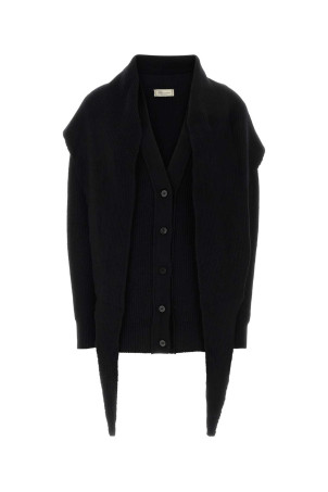 Black wool cardigan BLUMARINE (RF6198MAB392M738A)