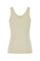 Ivory cotton tank top LEMAIRE (TS0001LJ1016)