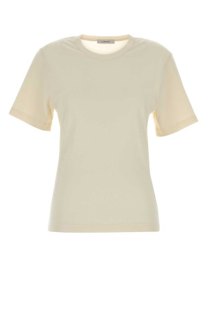 Cream cotton t-shirt LEMAIRE (TS0002LJ1016)