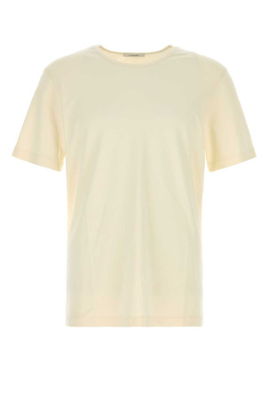 Cream cotton t-shirt LEMAIRE (TS0037LJ1016)