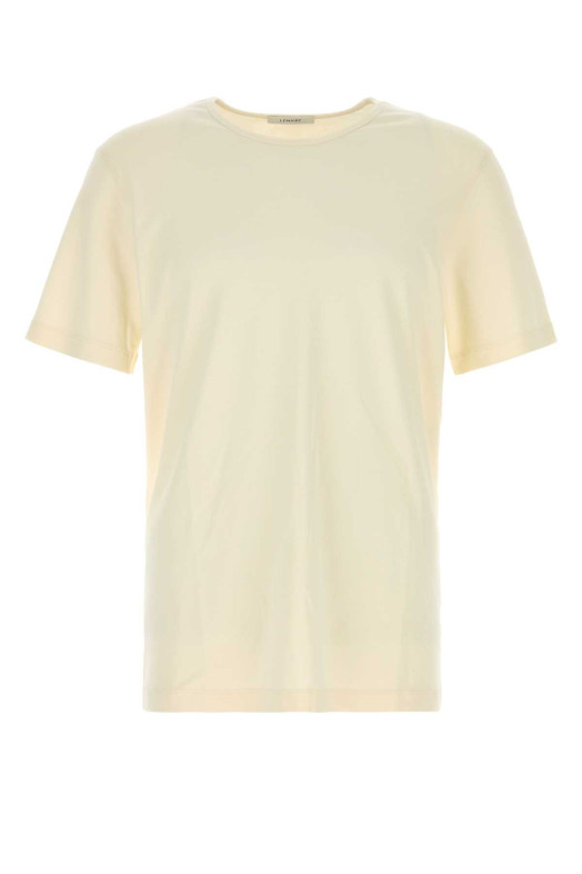 Cream cotton t-shirt LEMAIRE (TS0037LJ1016)