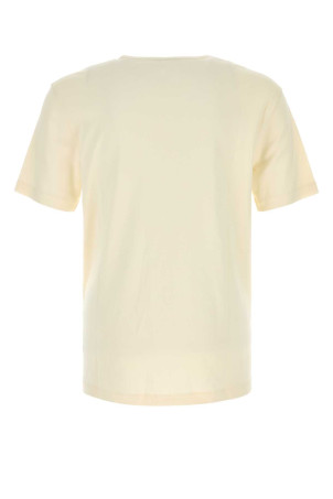 Cream cotton t-shirt LEMAIRE (TS0037LJ1016)