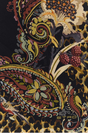 Printed silk foulard ETRO (WAXA0023AK19J)