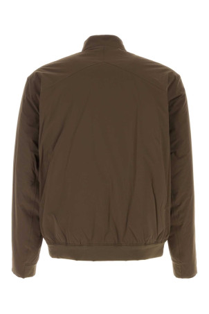 Brown stretch nylon Diode bomber jacket Brown VEILANCE (X000009876)