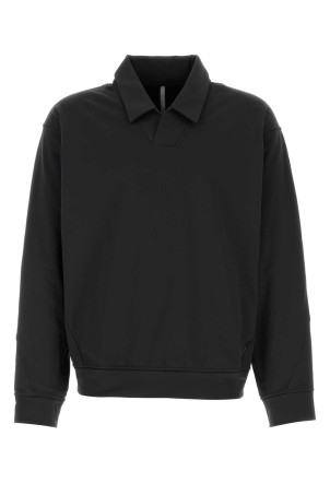 Black polyester Consola polo shirt Black VEILANCE (X000010593)