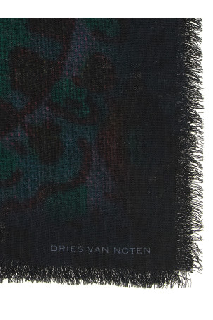 'Folk' scarf Green