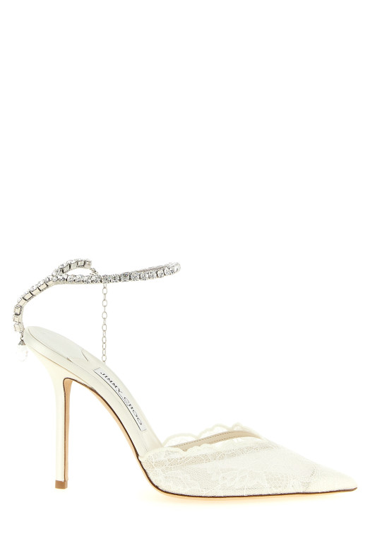 'Saeda' pumps White