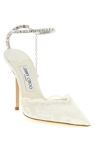 'Saeda' pumps White