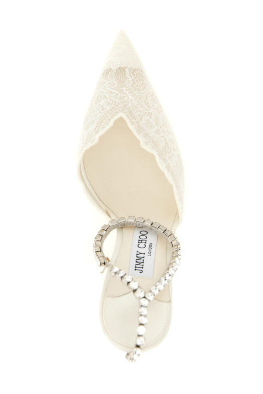 'Saeda' pumps White