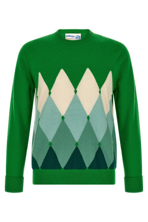 'Diamond' sweater Green