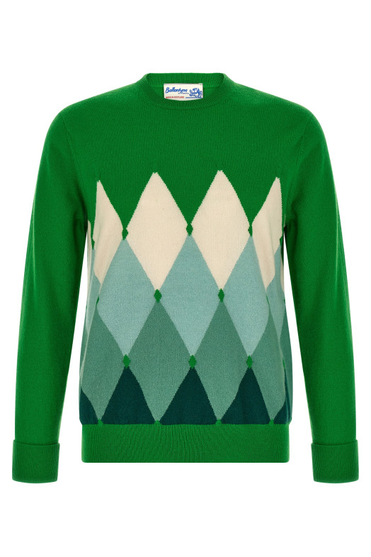 'Diamond' sweater Green