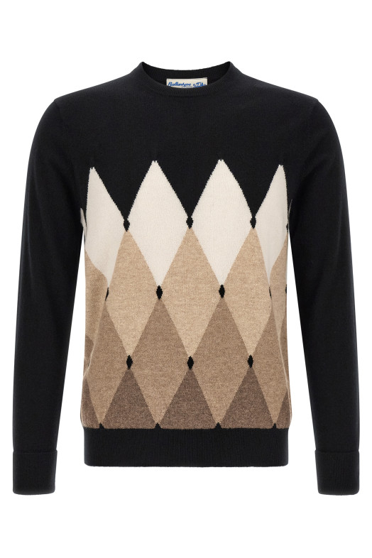 'Diamond' sweater Black