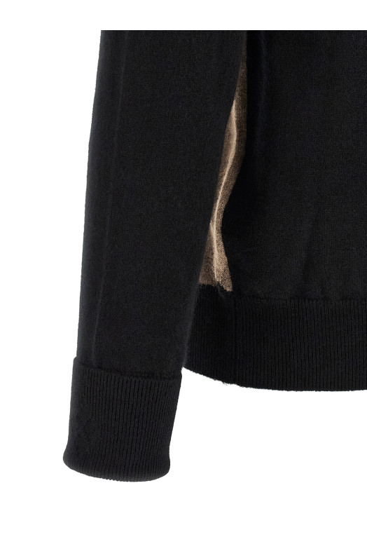 'Diamond' sweater Black