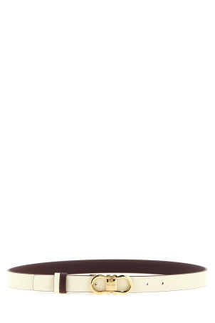 'Doppio Gancini' reversible belt Multicolor