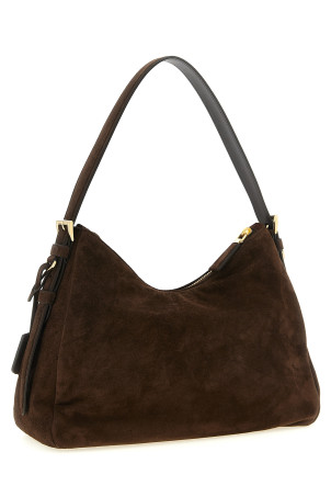 'Prada Aimée' medium shoulder bag Brown