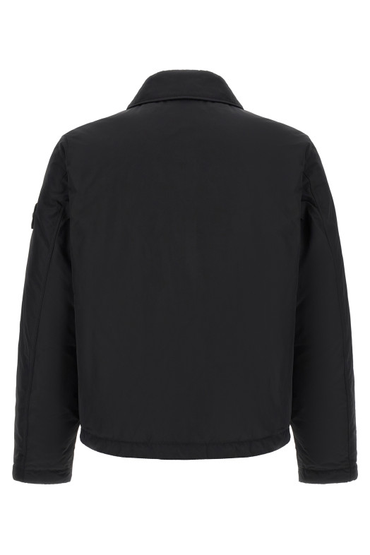Padded overshirt Black
