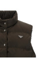 Padded vest Brown