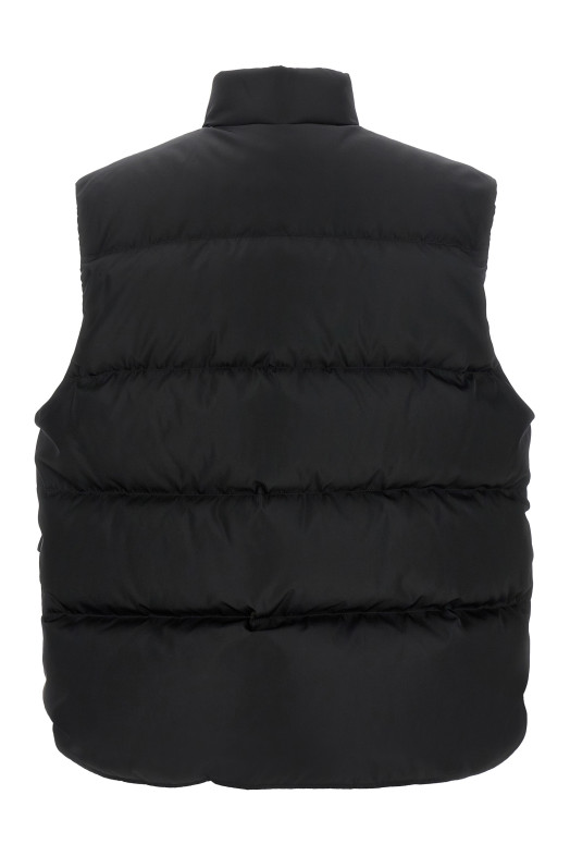 'Re-Nylon' Padded Vest Black