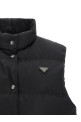 'Re-Nylon' Padded Vest Black