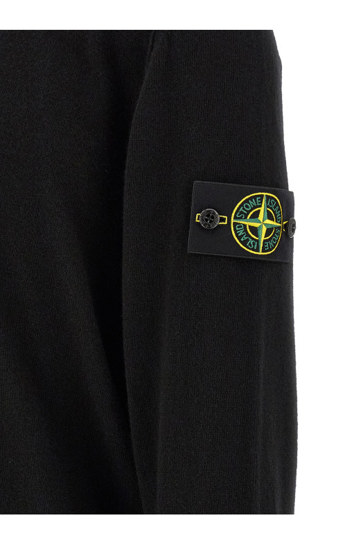 'Badge Stone Island' polo shirt Black