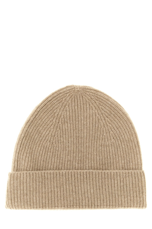 Cashmere beanie Beige
