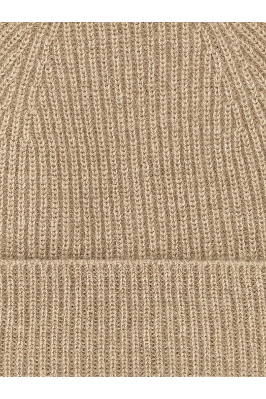 Cashmere beanie Beige