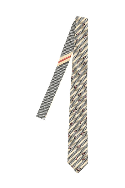 '102' tie Multicolor