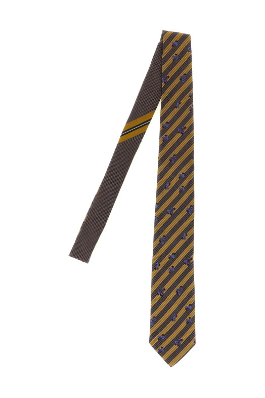 '102' tie Multicolor