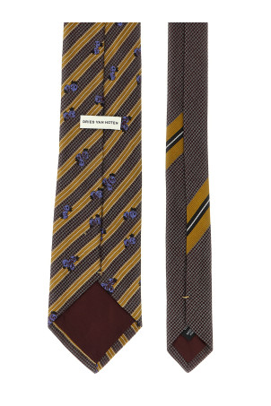 '102' tie Multicolor