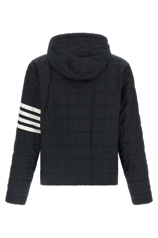 '4BAR' ripstop shiny jacket Blue