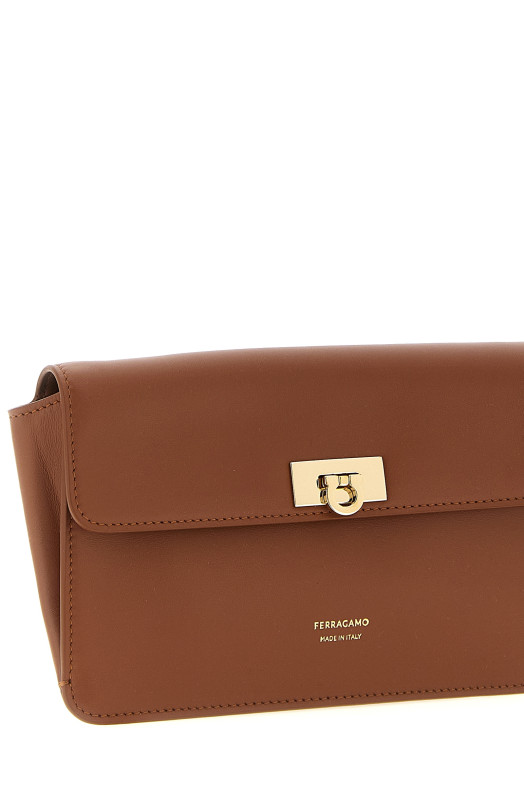 'Harley' clutch Brown