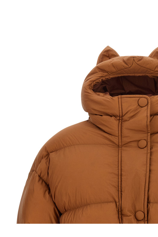 'Fox Michlin' down jacket Brown