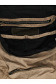 Leather backpack Beige