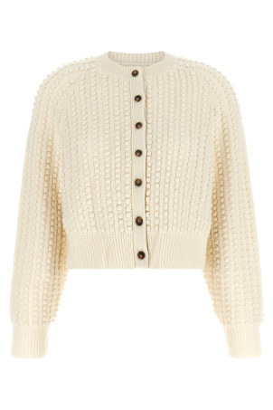 'Edie' cardigan White