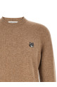 'Fox Head' sweater Beige
