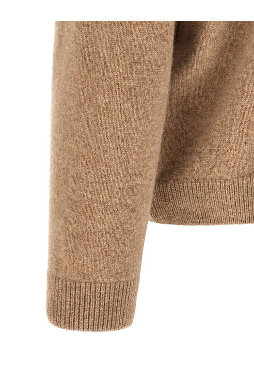 'Fox Head' sweater Beige