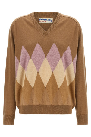 'Diamond' sweater Brown