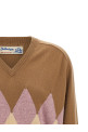 'Diamond' sweater Brown