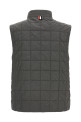 '4BAR' ripstop shiny vest Gray