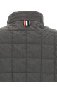 '4BAR' ripstop shiny vest Gray