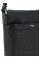 'Ferragamo Monogram' messenger crossbody bag Black
