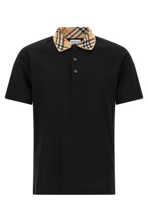 'Evan' polo shirt Black