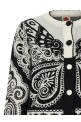 'Arabesque' cardigan Black-grey