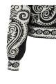 'Arabesque' cardigan Black-grey
