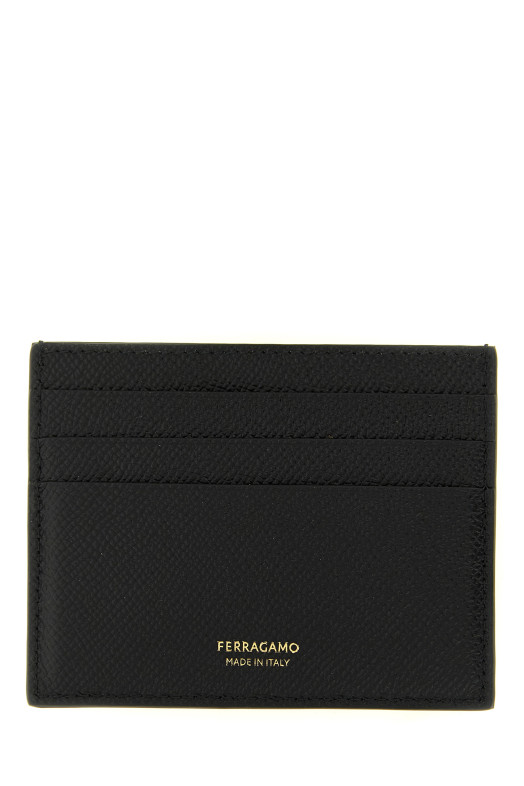 'Gancini' card holder Black